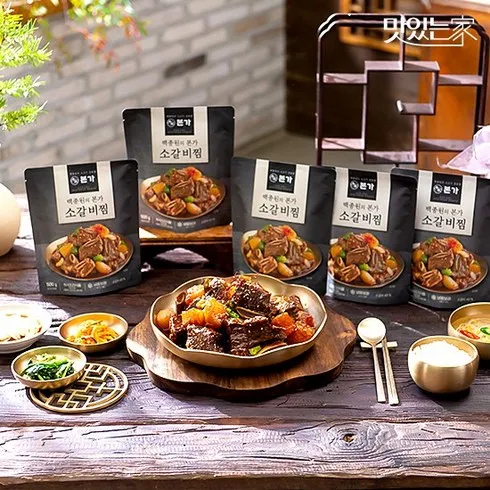 소갈비찜 500g x 7팩 이걸로 종결