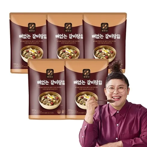 이영자의 뼈없는갈비탕 900g x 8팩 총7.2kg 할인 꿀팁