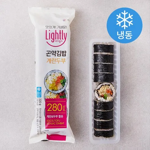 곤약김밥 할인 후기